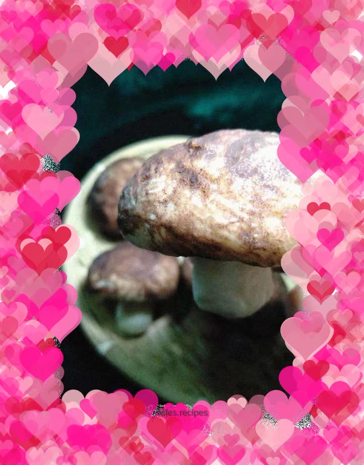 Simulated mushroom buns