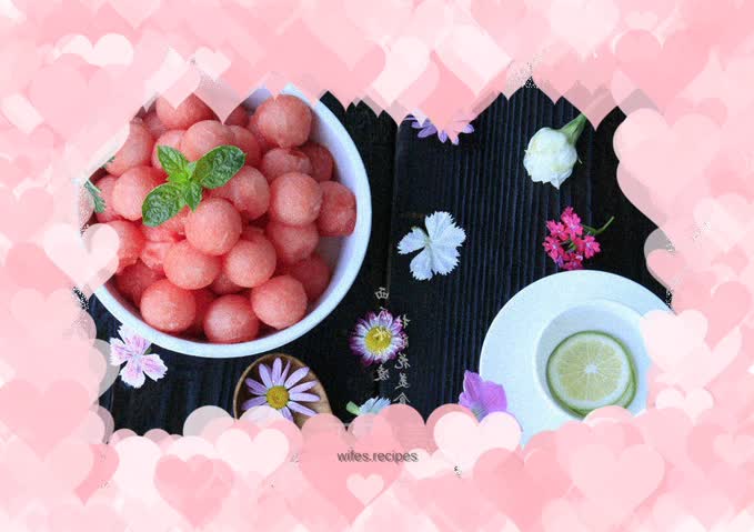 Zero fat! 【Watermelon ice cream】