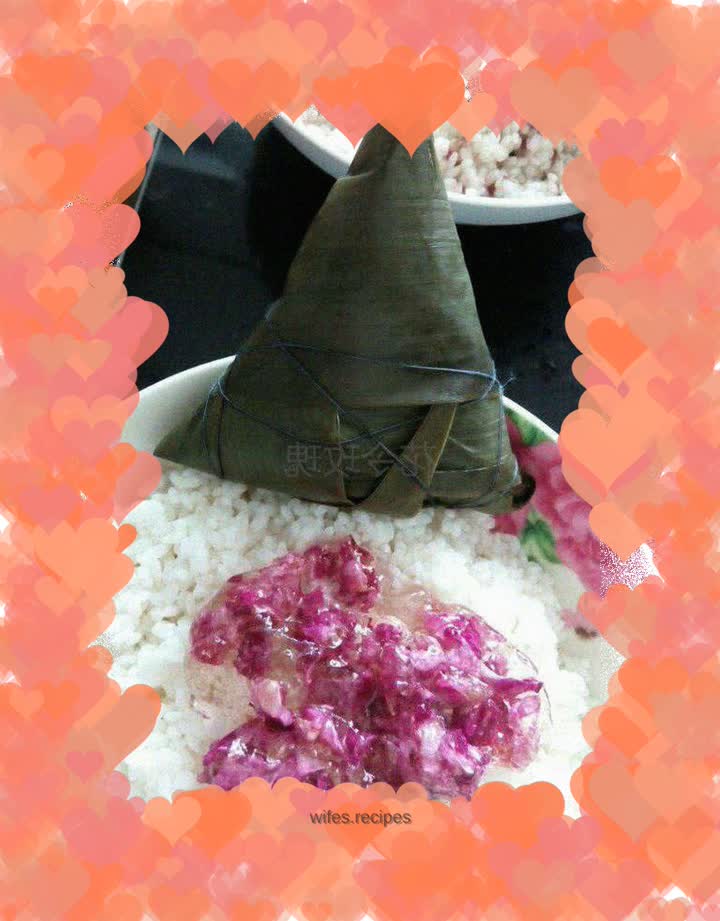 Dragon Boat Festival, rose rice dumplings, fragrant and sweet