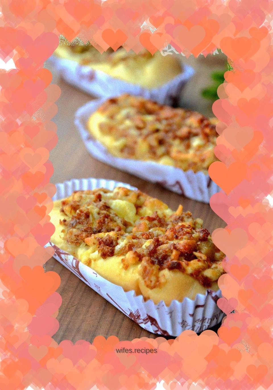 Meat floss sausage bread