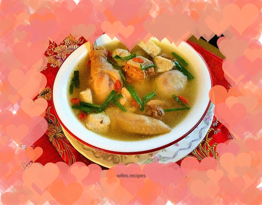 Taro Chicken in Clear Soup