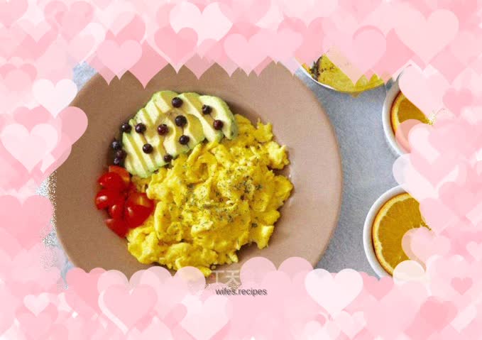 【Healthy breakfast】English scrambled eggs