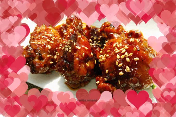 Chicken Wings with Sauce