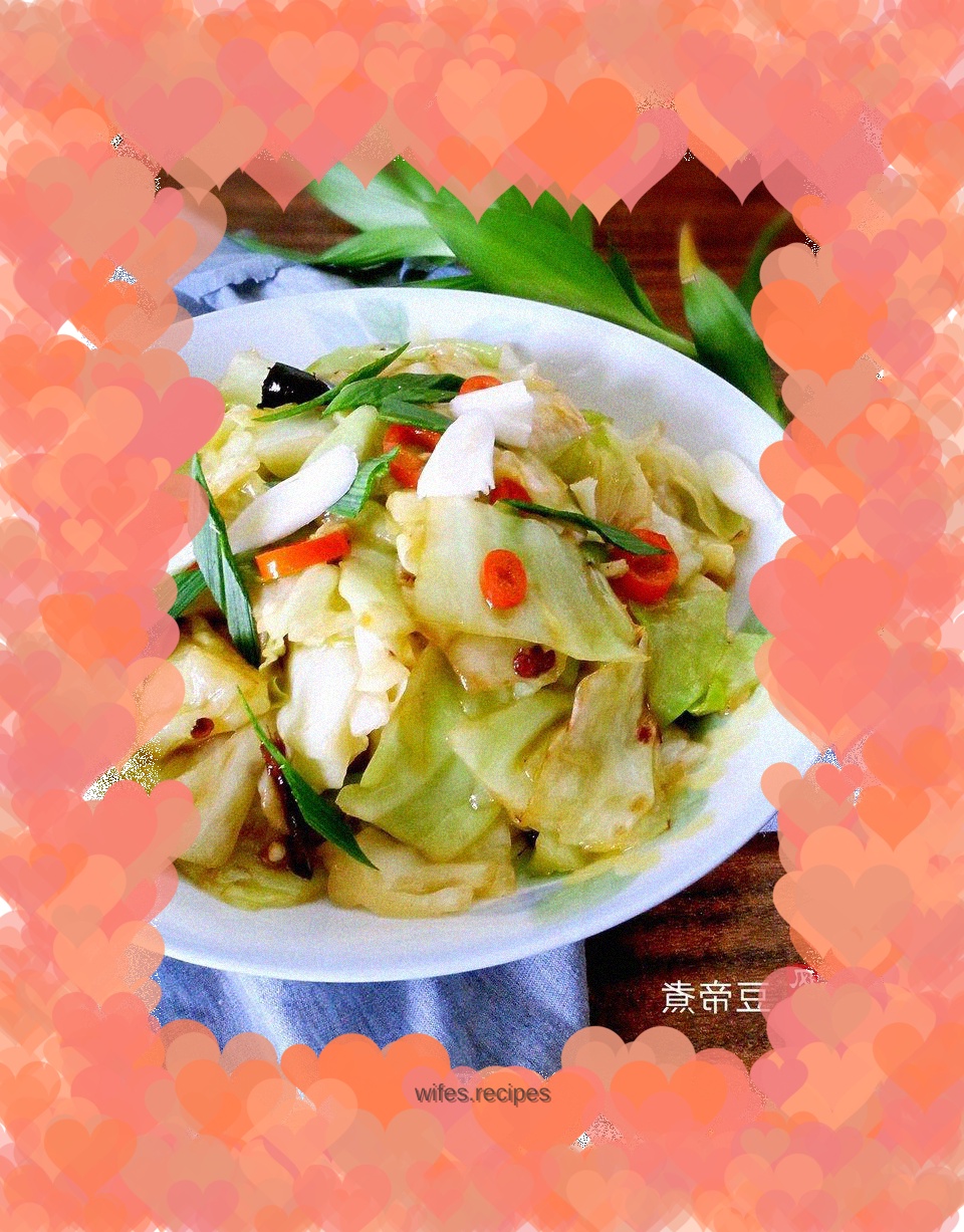 Spicy cabbage