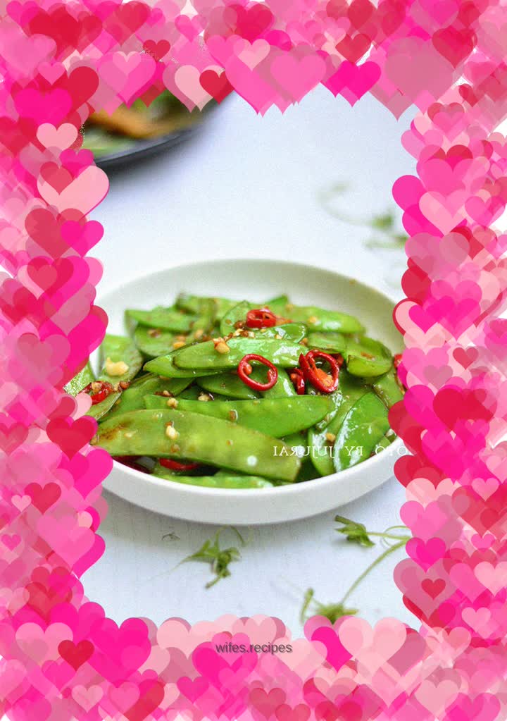 Garlic Snow Peas