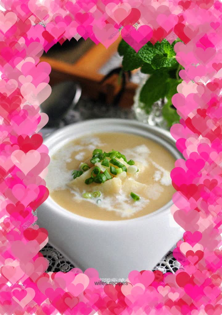 Fragrant potato soup
