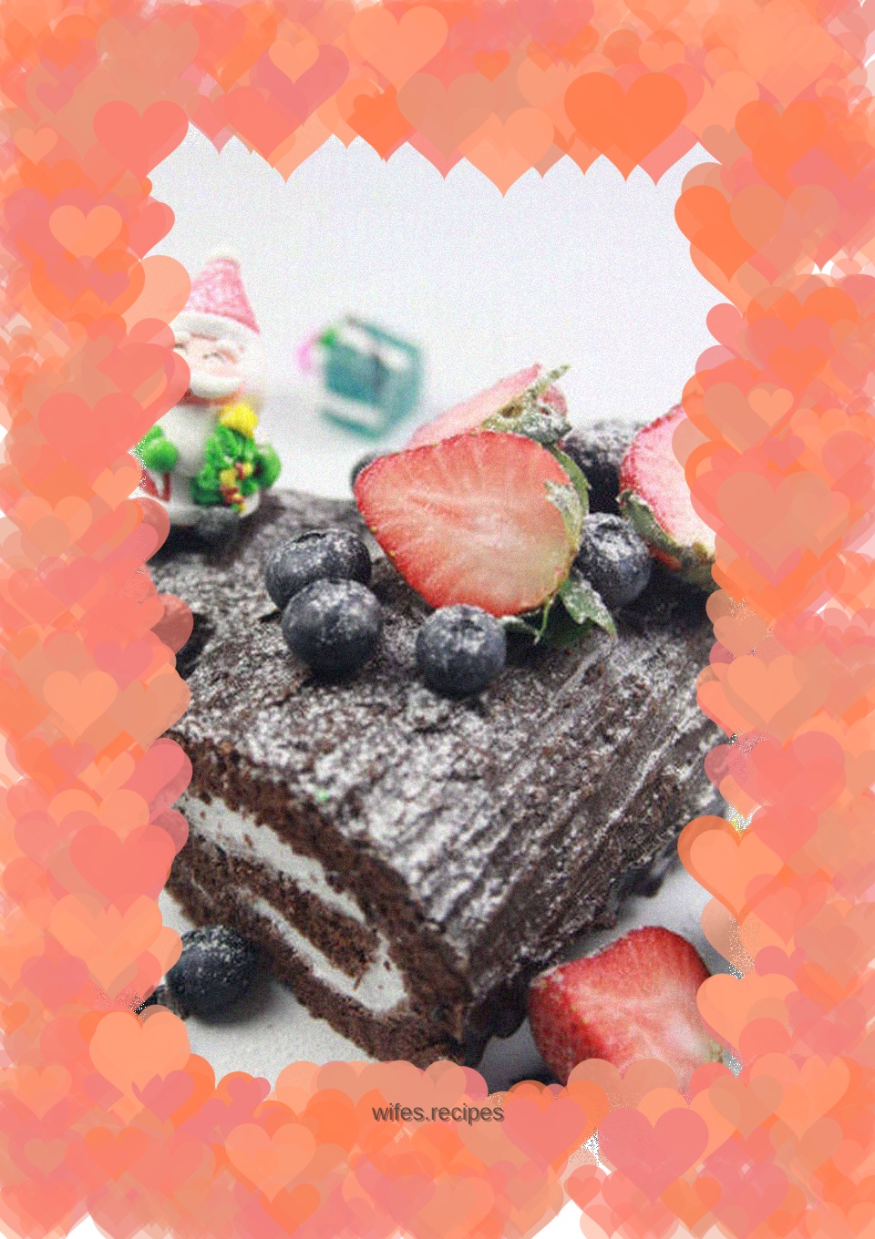 【Tomato Recipe】Christmas Root Cake—a cake that brings luck