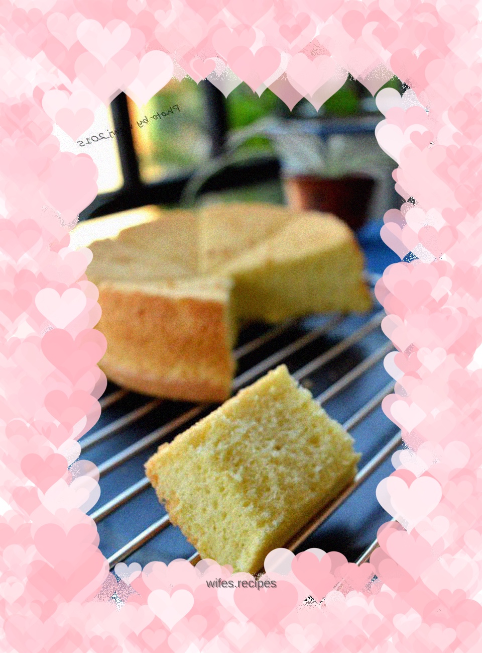 Lemon chiffon cake