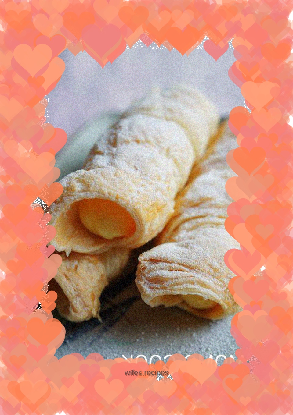 Simple and delicious mille-feuille custard rolls