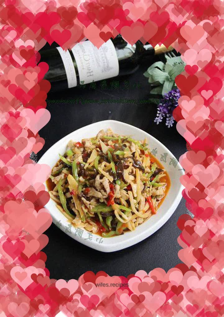 Fish-flavored shredded pork