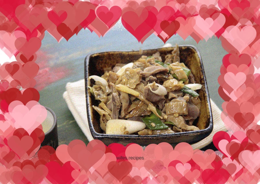 White pepper chicken gizzards (white pepper chicken gizzards, bu chili chicken gizzards)