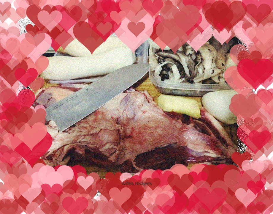 Braised Beef Brisket with Double Mushrooms