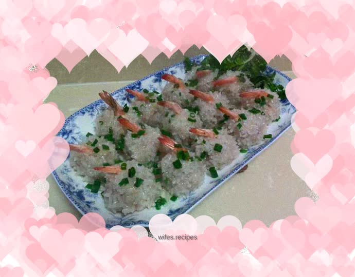 Glutinous rice, onion, ginger, coriander