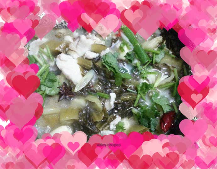 Home-style pickled fish