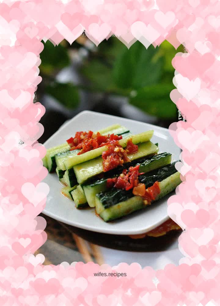Hot and sour cucumber
