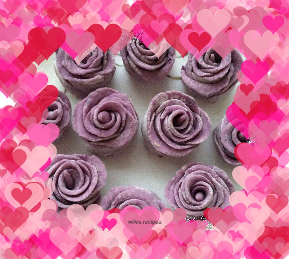 Purple Sweet Potato Rose