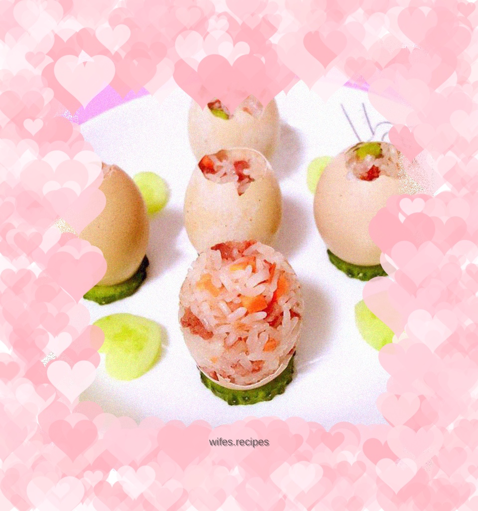 Cured glutinous rice eggs