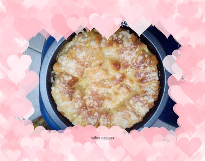 Milky hand-pulled bread