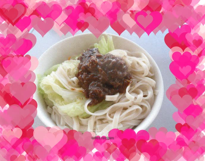 Cabbage fried noodles