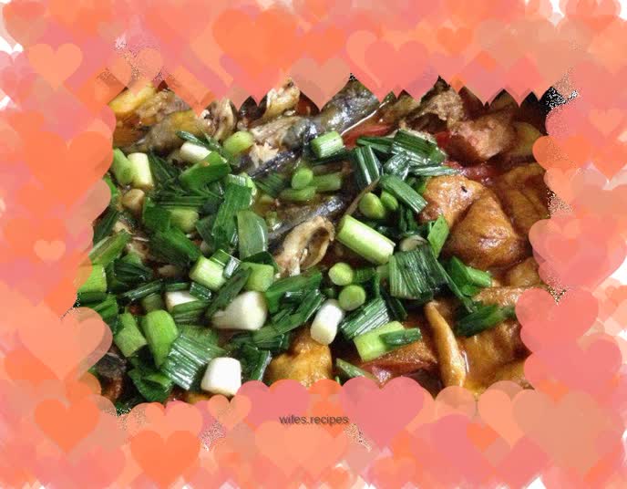 Braised wasp fish with tofu