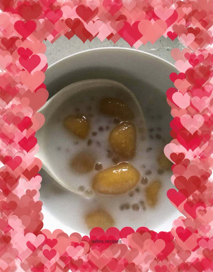 Pumpkin, Taro Balls, Coconut Milk and Sago Dew