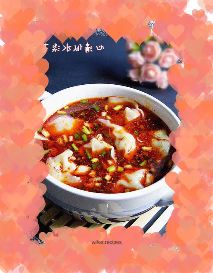 Chongqing’s famous snack——————[Red Oil Chaoshou] Attached is the detailed wrapping method of Chaoshou