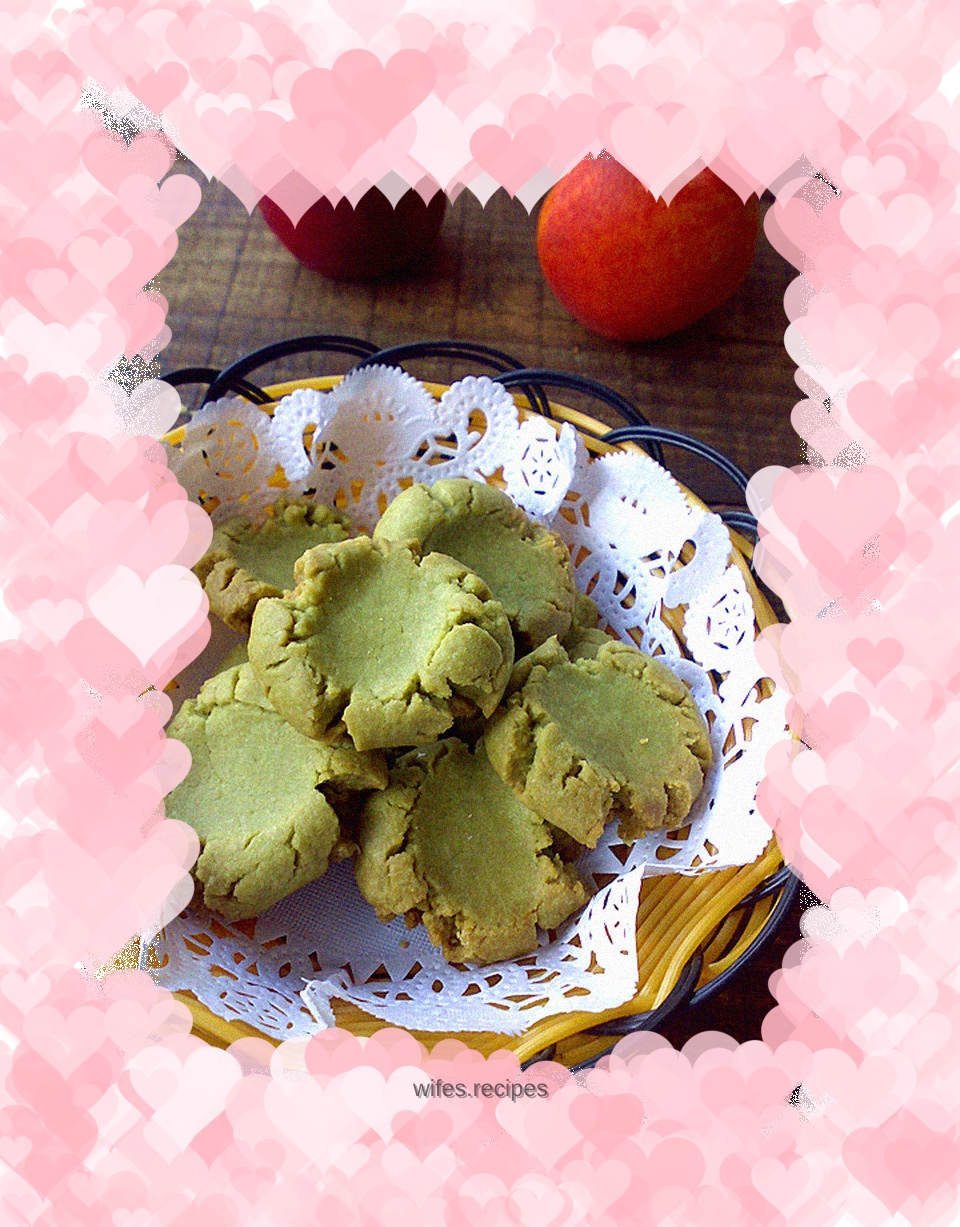 Matcha shortbread