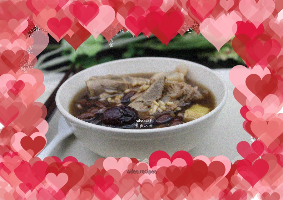 Black Bean Bone Soup