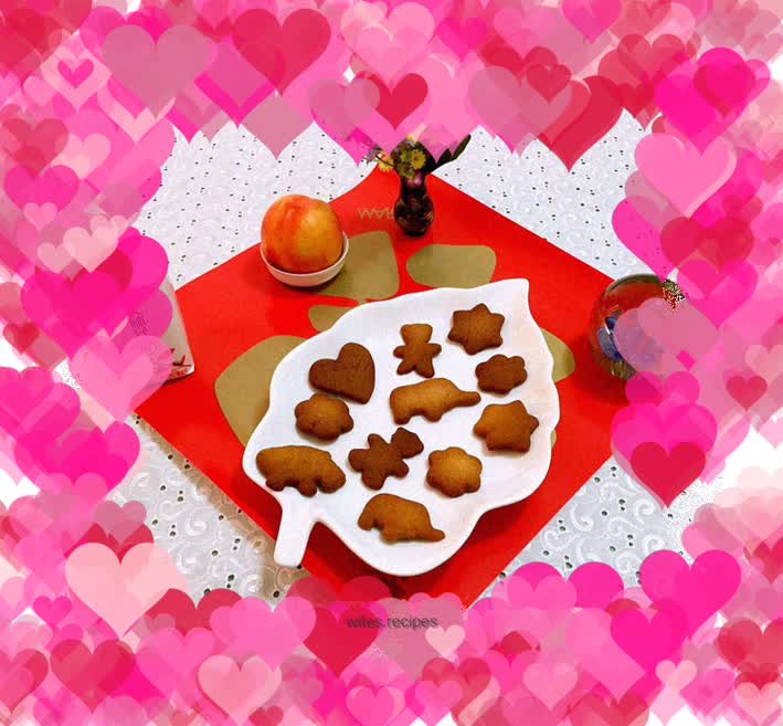 Small white biscuits