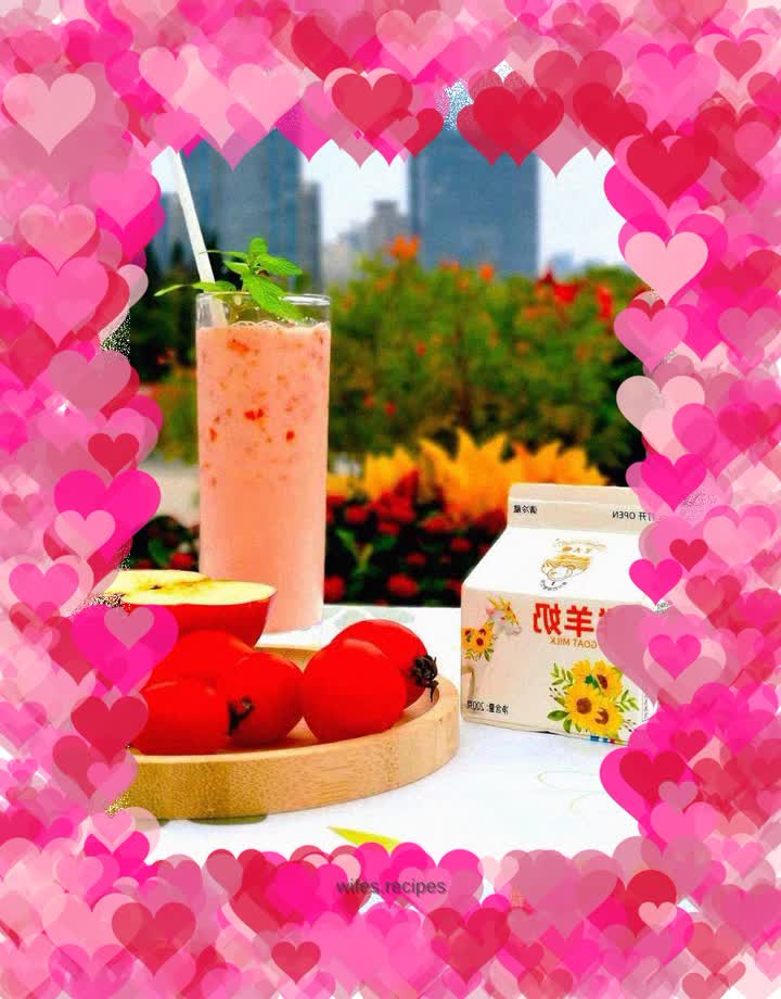 Cherry Tomato Apple Goat Milk Juice