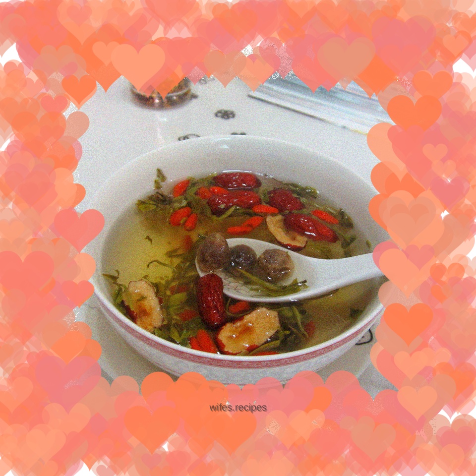 Longan and red date tea