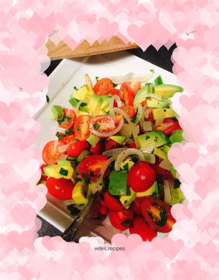 Celery and Avocado Salad