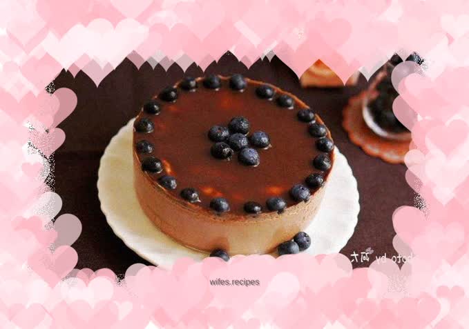 Blueberry Mousse Cake