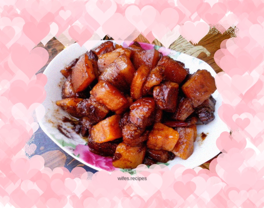 Braised Pork and Sweet Potatoes