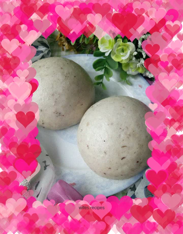 Bean dregs steamed buns