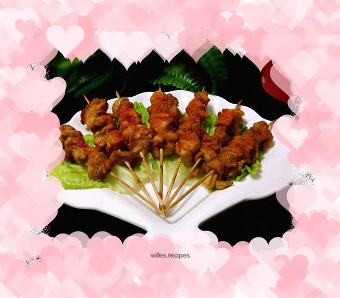 Finger sucking yakitori