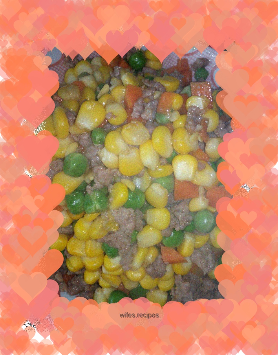 Sweet beans and corn