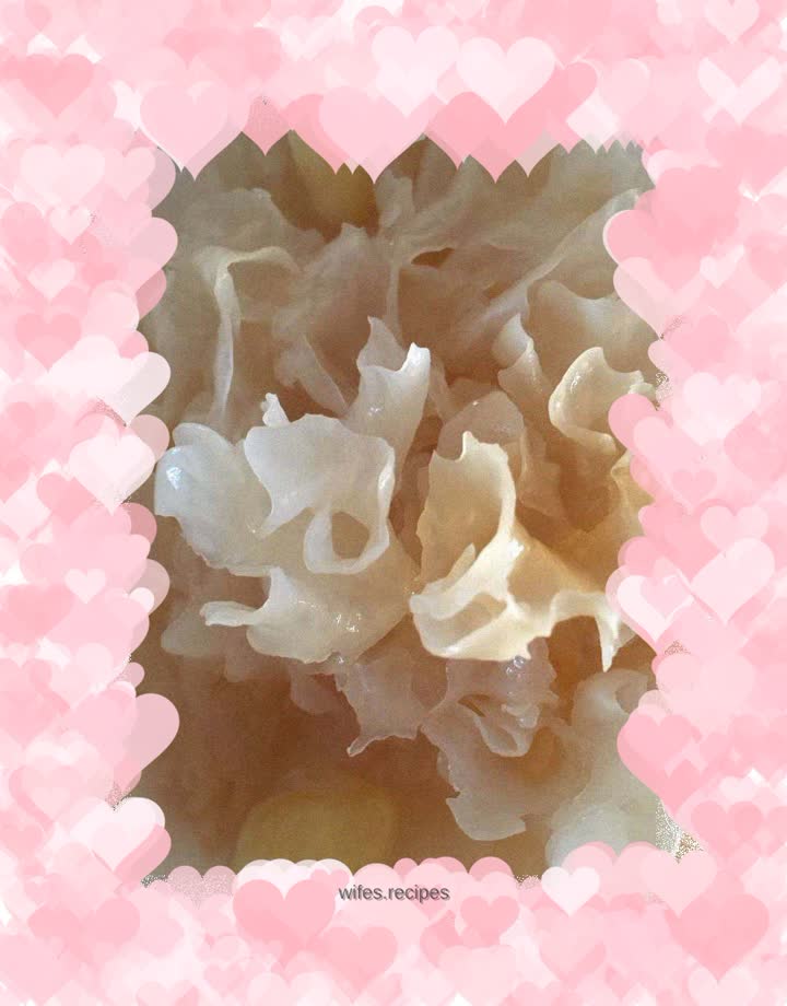 Ginkgo Rock Sugar Tremella Fungus