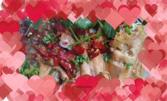 Chicken Wings with Chopped Pepper