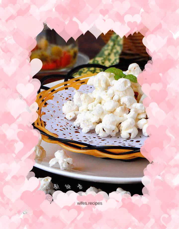 【Homemade sweet popcorn】---full of childhood joy