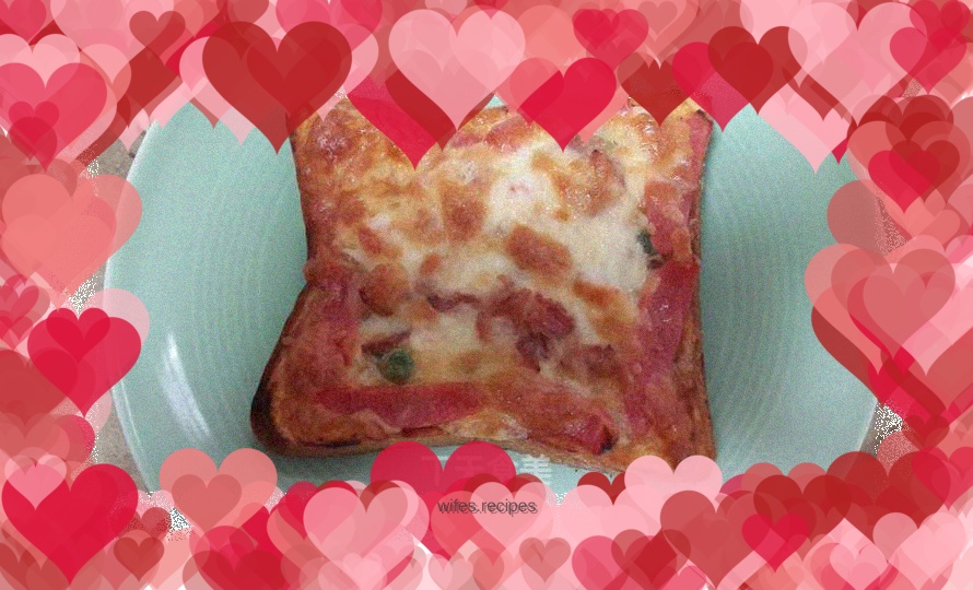 Toast mini pizza