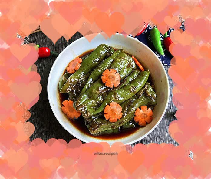 Sweet and sour tiger pepper