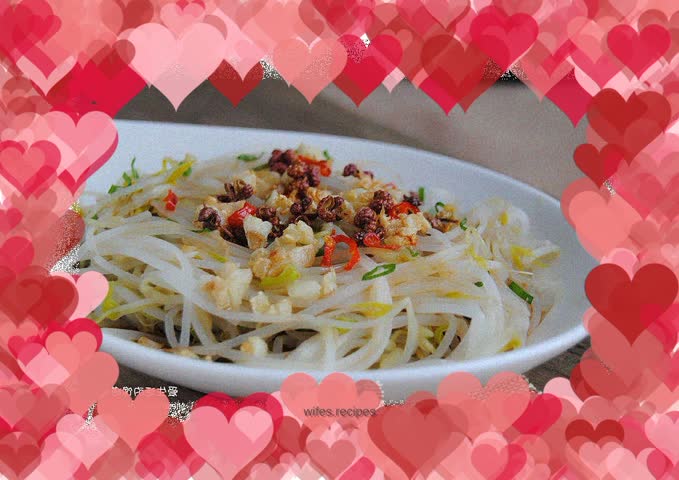 Cold bean sprouts