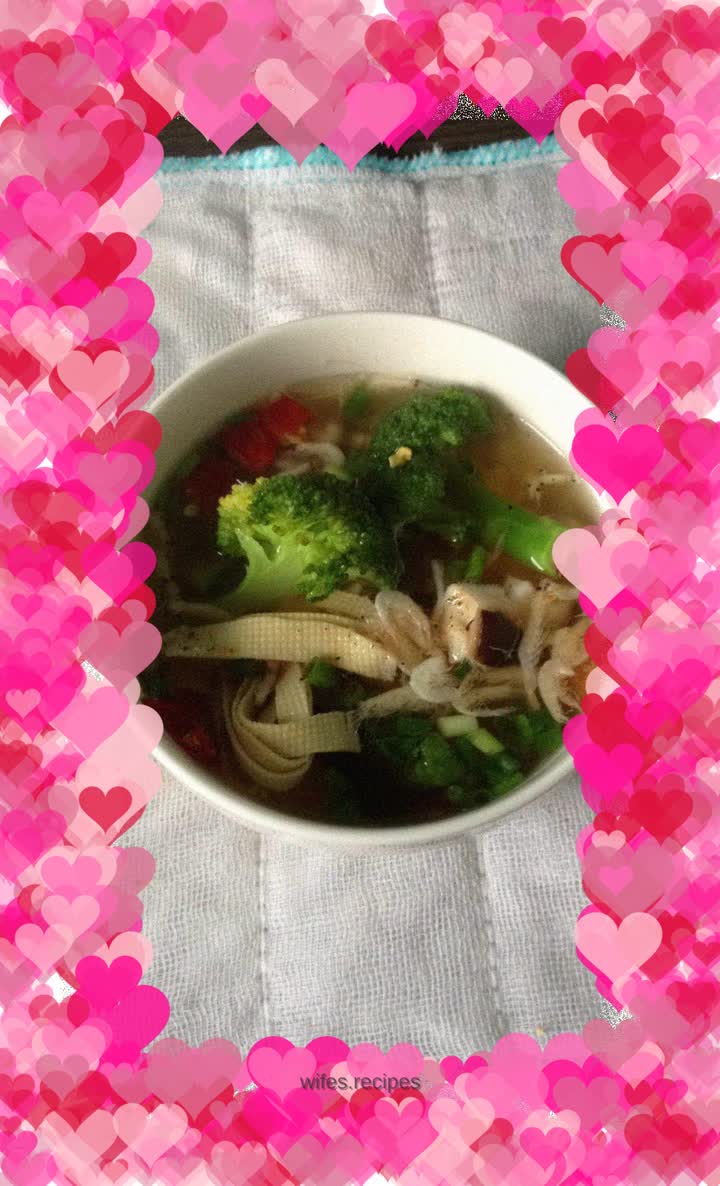 Vegetable slimming soup