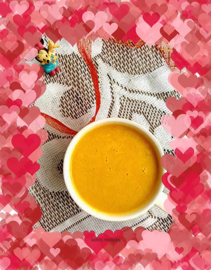 Chrysanthemum and wolfberry cooked bean milk