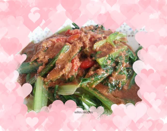 Sesame soy sauce and wheat vegetables