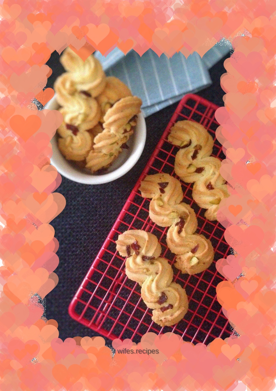 Lemon ripple cookies