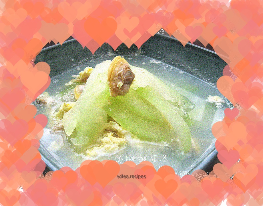 Oil-free Winter Melon Clam Soup