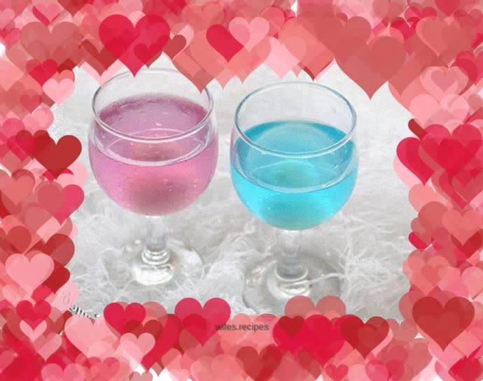 Cool fruity cocktail