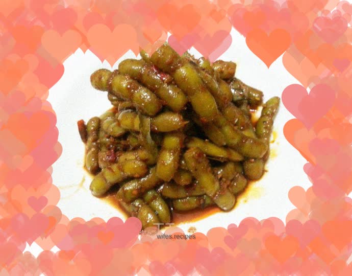 Spicy edamame